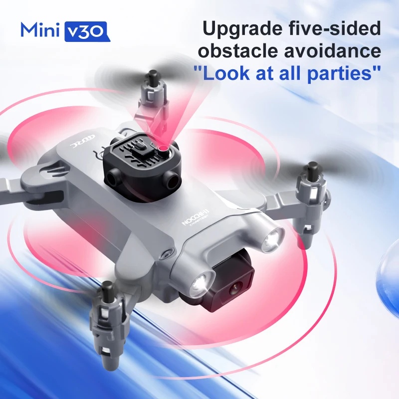 Mini V30 WiFi  With 4K HD Dual - огляд і ціна Drone Camera 4K