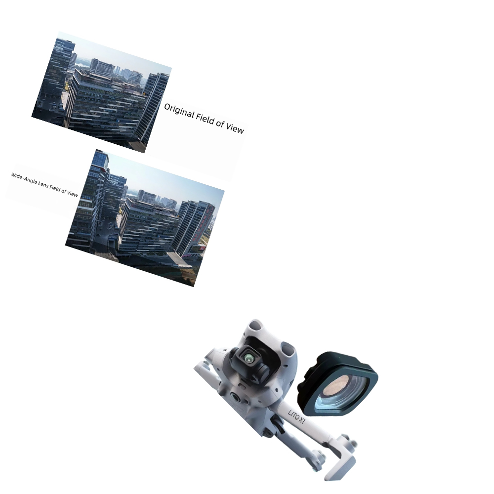 Wide Angle Lens for DJI Lito x - огляд і ціна Drone Camera Filter