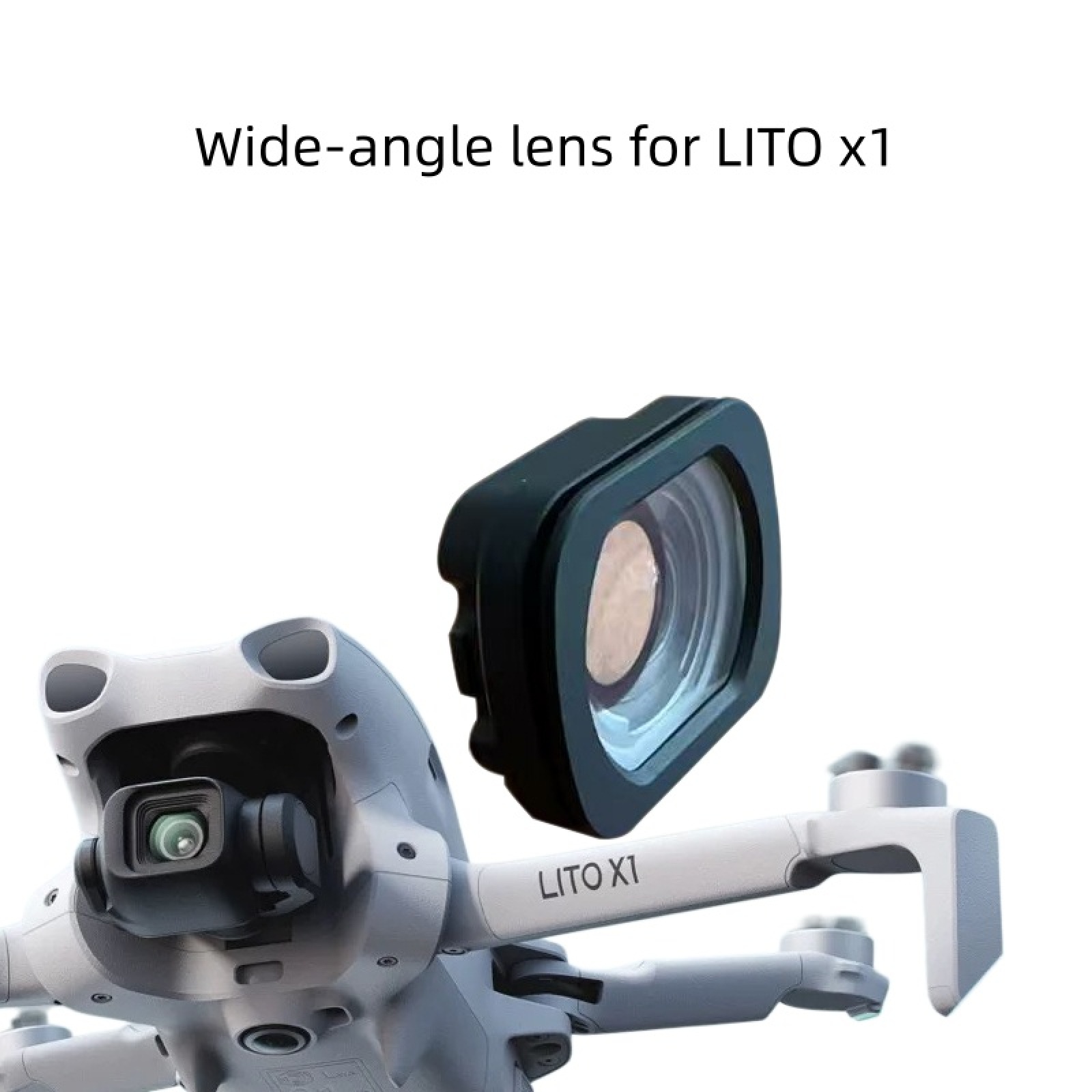 Wide Angle Lens for DJI Lito x - огляд і ціна Drone Camera Filter