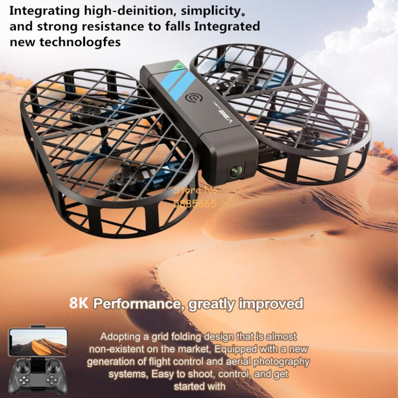 8K HD Camera 360° Protection O - огляд і ціна Drone Camera 4K