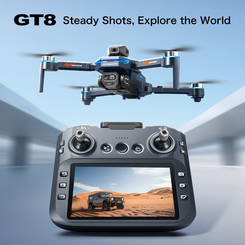 GT8 Max Foldable Drone 8K HD P - огляд і ціна Drone Camera Night Vision
