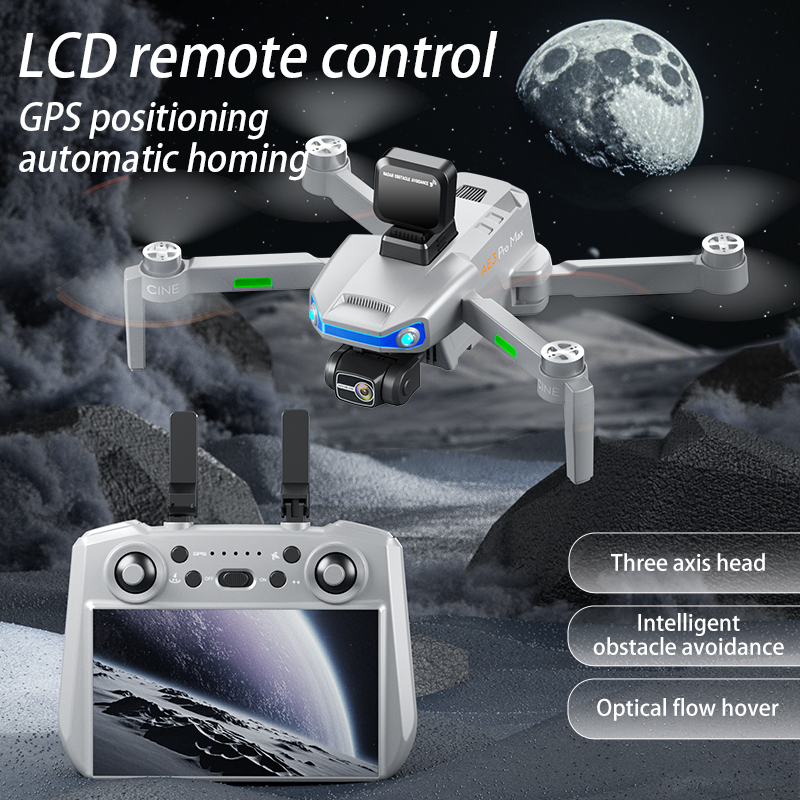 AE3 PRO Max NEW LCD SC GPS Dro - огляд і ціна Drone Camera 4K