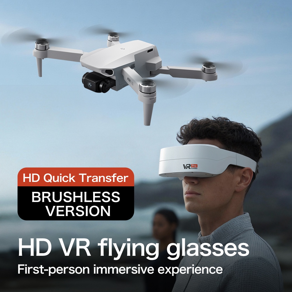 VR Glasses RC Drone Brushless  - огляд і ціна Drone Camera 4K