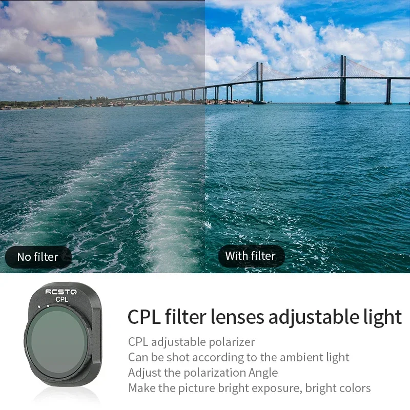 RCSTQ For DJI Mini 4 Pro ND Fi - огляд і ціна Drone Camera Filter