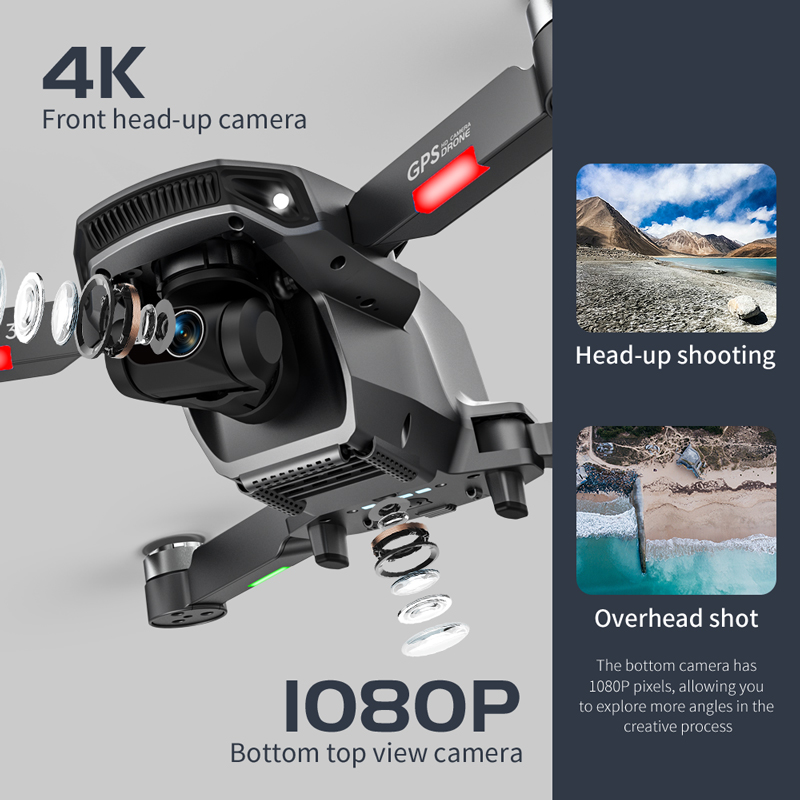 L106 Pro 3 Drone 5G WIFI FPV F - огляд і ціна Drone Camera 4K