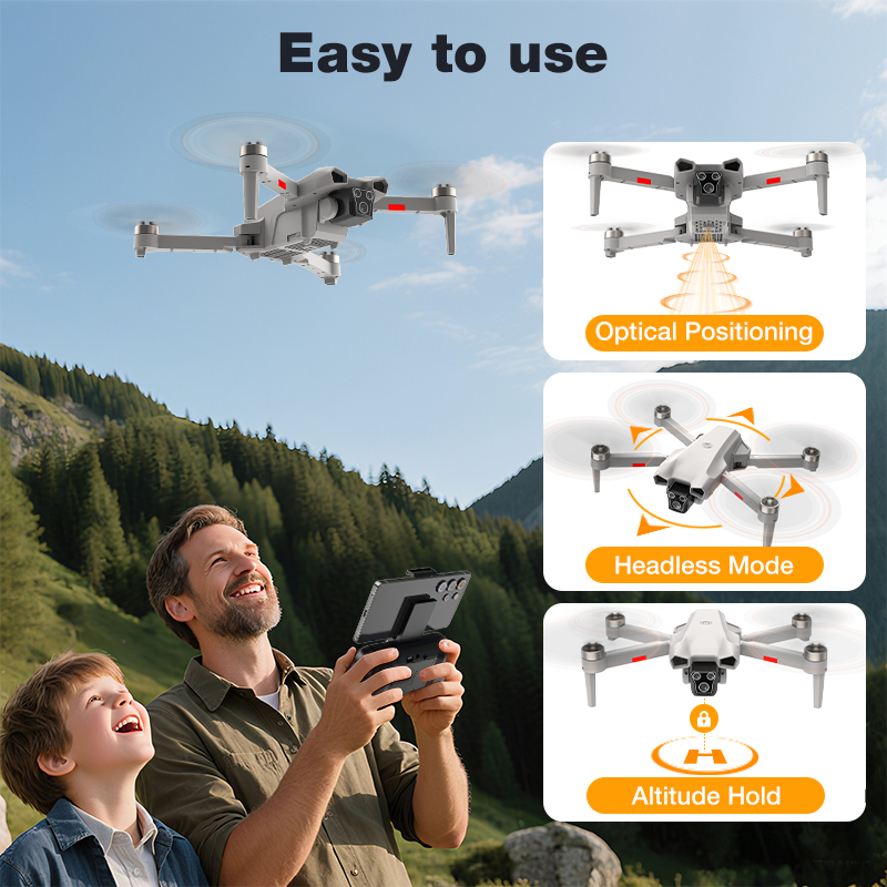 NEW Hot L017 Pro Drone Brushle - огляд і ціна Drone Camera Lens